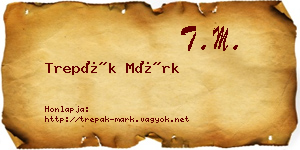 Trepák Márk névjegykártya