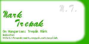 mark trepak business card